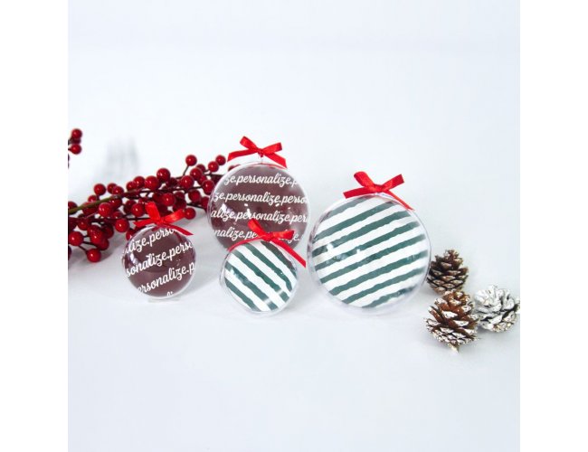 Bola de Natal Personalizada
