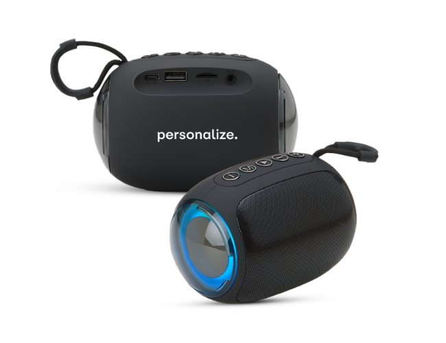 Caixa de Som Bluetooth RGB para Kit Onboarding