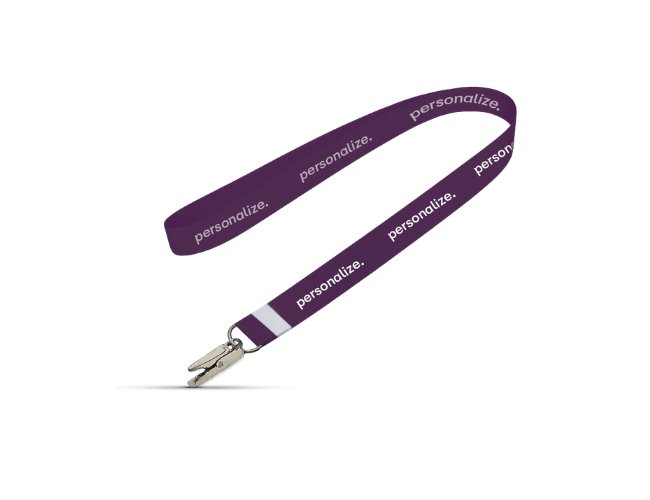 Cord�o para Crach� com Jacar� - Kit Onboarding